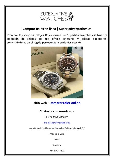 comprar Rolex online